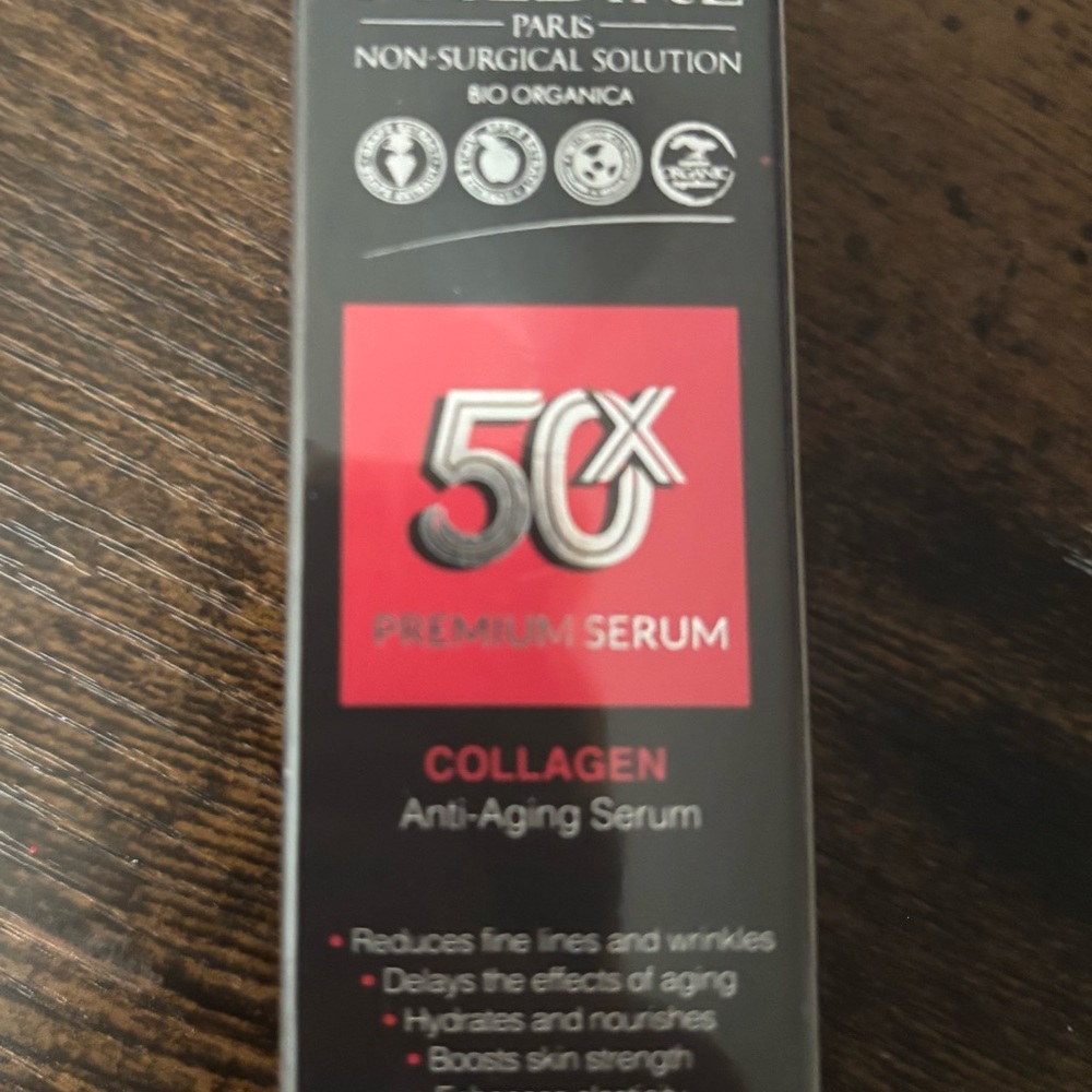 5X Premium Collagen Anti-Aging Serum - Black and Red